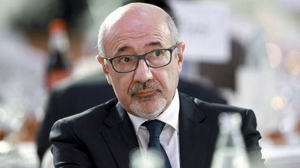 Francis Kalifat, le&nbsp;président du Conseil représentatif des institutions juives de France, en juin 2017.&nbsp; (BENJAMIN CREMEL / AFP)