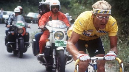 Laurent Fignon maillot jaune Tour de France 1984