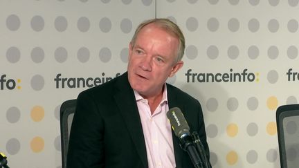 Jean-Eudes du Mesnil, secrétaire général de la Confédération des petites et moyennes entreprises (CPME), le&nbsp;27 octobre&nbsp;2022 sur franceinfo. (FRANCEINFO / RADIO FRANCE)