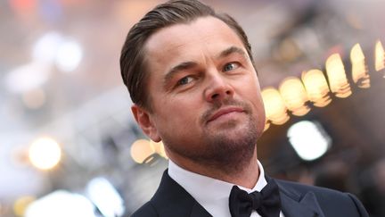 Leonardo DiCaprio le 9 février 2020 à Hollywood, à la cérémonie des Oscars (VALERIE MACON / AFP)