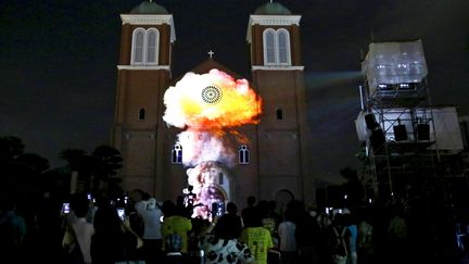 Les comm&eacute;morations des 70 ans du bombardement de Nagasaki (Japon), samedi 8 ao&ucirc;t 2015.&nbsp; (REURTERS)