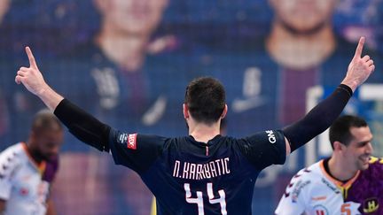 Nikola Karabatic et le PSG tout proche d'un nouveau titre de champion de France (FRANCK DUBRAY / MAXPPP)