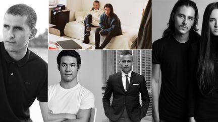 Les créateurs des marques Lacoste, le duo de Wendy&amp;Jim, Joseph Altuzarra, Thom Browne et le duo de Victoria/Tomas
 (DR)