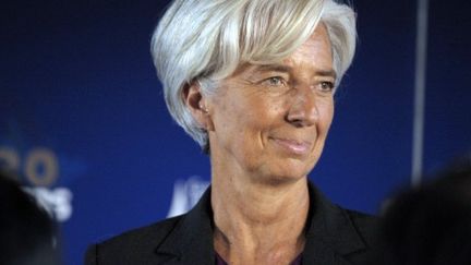 Christine Lagarde au G20, à Paris, le 15 octobre. (ERIC PIERMONT / AFP)