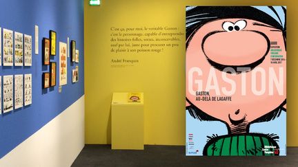 Exposition "Gaston au delà de Lagaffe", BPI, jusqu'au 17 avril 2017
 (Laurence Houot / Culturebox)