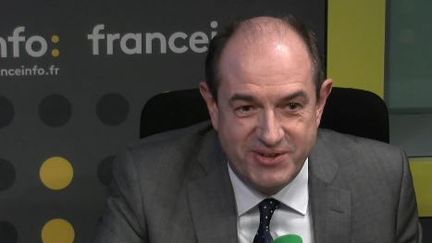 Pascal Sabrié, le président du groupe Heineken, à franceinfo, le 21 février 2017. (FRANCEINFO)