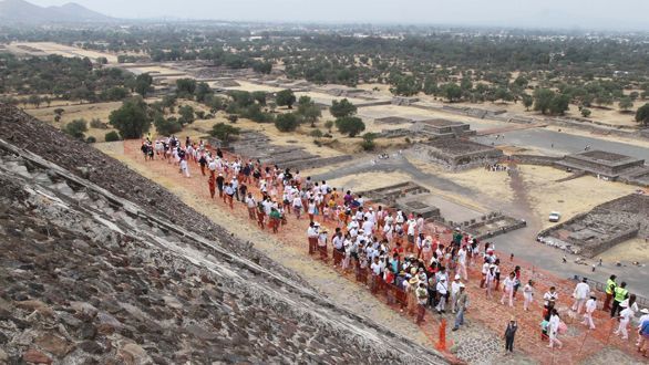 La cité pré-hispanique de Teotihuacan, près de Mexico
 (PEDRO SÁNCHEZ)