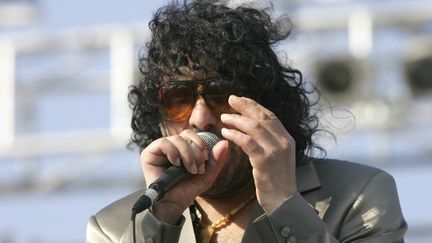 Rachid Taha, à Essaouira le 25 juin 2006. (ABDELHAK SENNA / AFP)