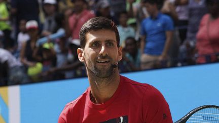 Novak Djokovic, à&nbsp;New York City, en 2019.&nbsp; (ZZ /JOHN NACION / STAR MAX / IPX / AP / SIPA)