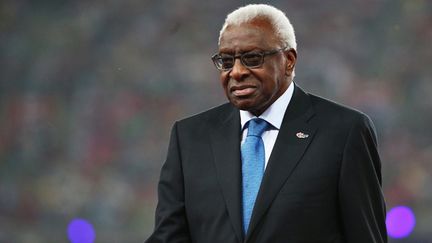 &nbsp; (Lamine Diack, le père de Papa Massata Diack,  l'ex-président de la Fédération  internationale d'athlétisme © Maxppp)