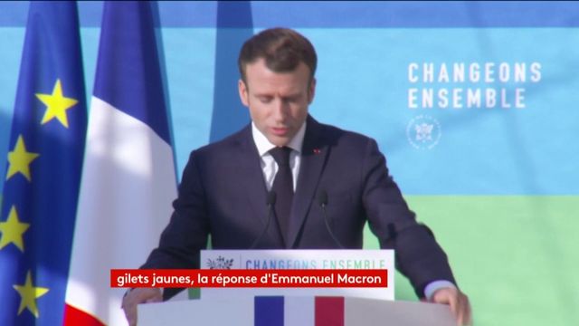 Macron : "Nous avons tous notre part de responsabilité"