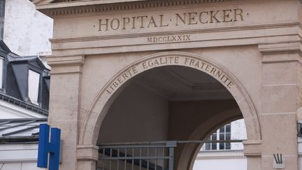 L'hôpital Necker Enfants malades à Paris, le 14 décembre 2017. (OLIVIER BOITET / MAXPPP)