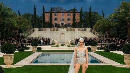 Chanel haute couture printemps-été 2019 à Paris, janvier 2019
 (Laurent Vu/SIPA)