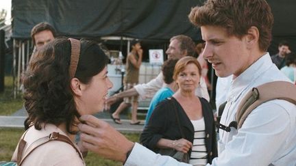 Gabrielle Marion-Evrard et Alexandre Landry, les deux interprètes principaux du film
 ( Haut et Court / Philippe Bossé)