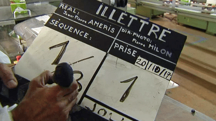 "L'illettré", le téléfilm de France 3 réalisé par Jean-Pierre Améris dans le décor très réel de l'usine des ex-Fralib
 (France 3 / Culturebox )