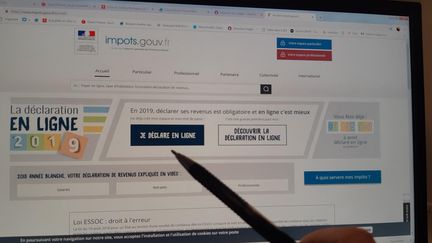 Déclaration de revenus sur le site impots.gouv.fr (AURELIE LAGAIN / FRANCE-BLEU BREIZH IZEL)