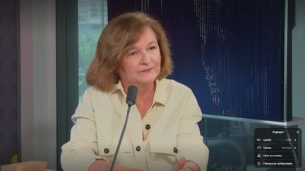 Nathalie Loiseau, September 13, 2023 on franceinfo.  (FRANCEINFO)