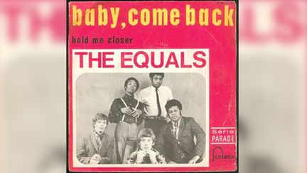 Le 45 tours "Baby Come Back" des Equals. (Fontana Records)