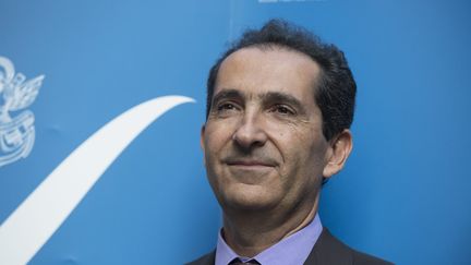 Patrick Drahi lors d'une réception à Polytechnique (VINCENT ISORE / MAXPPP)