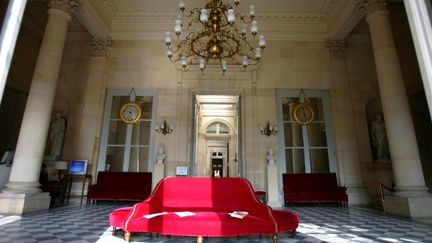 La salle des Quatre Colonnes, à l'Assemblée nationale. (JOEL SAGET / AFP)