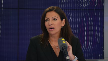 Anne Hidalgo,&nbsp;Maire PS de Paris. (RADIO FRANCE / JEAN-CHRISTOPHE BOURDILLAT)