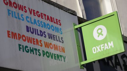 Une boutique Oxfam à Londres, le 15 février 2018. (MAXPPP)