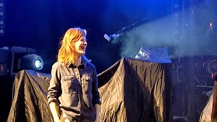 Christine And The Queens en répétition sur la scène de Solidays
 (France3/Culturebox)