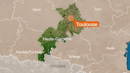 Illustration de France 3 Midi-Pyr&eacute;n&eacute;es pointant Toulouse o&ugrave; un jeune homme qui voulait se suicider, le 22 juin, a &eacute;t&eacute; sauv&eacute; par des policiers qui l'ont tas&eacute;. ( FRANCE 3)