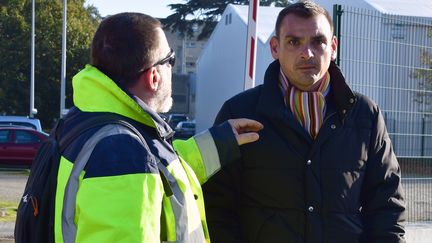 Benjamin Cauchy à Toulouse, le 21 novembre.&nbsp; (PASCAL PAVANI / AFP)