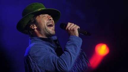 Jay Kay en concert avec Jamiroquai aux Eurockéennes de Belfort le 4 juillet 2013
 (Emile Pol / SIPA)