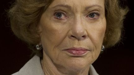 L'ancienne Première dame des Etats-Unis Rosalynn Carter, à Washington, la capitale fédérale américaine, le 26 mai 2011. (SAUL LOEB / AFP)