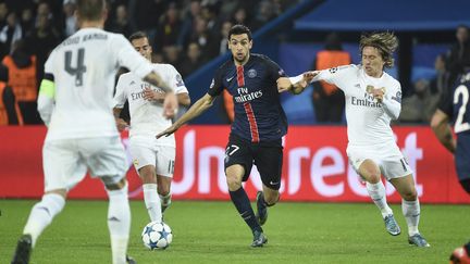 Javier Pastore lors de PSG-Real Madrid (JEAN MARIE HERVIO / DPPI MEDIA)