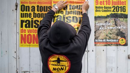 &nbsp; (Un opposant au projet d'aéroport à Notre-Dame-des-Landes, 13 juin 2016 © SEBASTIEN SALOM-GOMIS/SIPA)