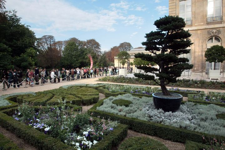 Journées du patrimoine dans les jardins de l&#039;Elysée, 2009
 (Jacques Demarthon / AFP)