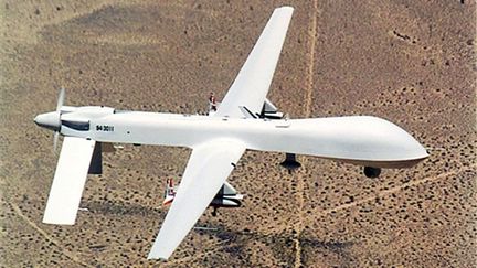 Drone américain RQ-1A Predator. 1er janvier 2002 (AFP)