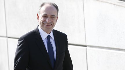 Jean-François Copé à Meaux (Seine-et-Marne), le 12 mars 2016. (THOMAS SAMSON / AFP)