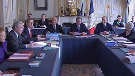 Une réunion du Conseil constitutionnel. (France 3)