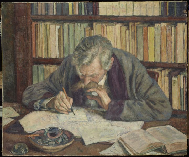 &nbsp; (Théo Van Rysselberghe Émile Verhaeren, 1915 Huile sur toile, 77,5 x 92 cm Paris, musée d'Orsay, RF 1977-357 © RMN-Grand Palais (musée d’Orsay) / Photo : Hervé Lewandowski)