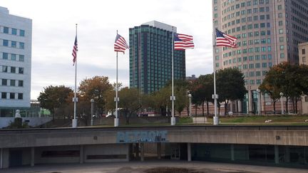 Vue de Detroit, aux États-Unis. (FARIDA NOUAR / RADIO FRANCE)