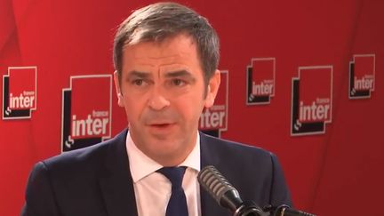 Le ministre de la Santé Olivier Véran , le 29 septembre 2021 sur France Inter. (FRANCEINTER / RADIO FRANCE)