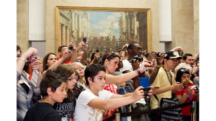 Martin Parr. Paris. Le Louvre. 2012 ©
 (Martin Parr / Magnum Photos / Galerie kamel mennour)