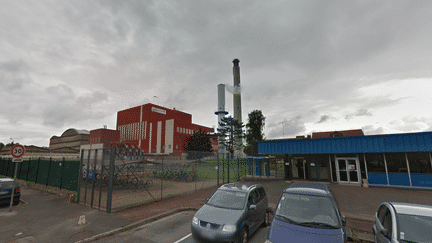 Le site de l'usine Spontex de Beauvais (Oise), o&ugrave; un incendie s'est d&eacute;clar&eacute; mardi 4 ao&ucirc;t au matin. (GOOGLE STREET VIEW)