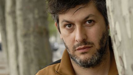 Le cinéaste Christophe Honoré, auteur de "Mon père", sélectionné dans les trois finalistes du prix Décembre 2017.
 (Ulf Andersen / AFP)