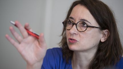 Maître Marie Dosé, avocate pénaliste, défend plusieurs femmes qui ont rejoint le groupe État islamique. (THOMAS SAMSON / AFP)