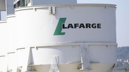 Vue d'un site du cimentier Lafarge, le 8 septembre 2021, à Paris. (JULIEN MATTIA / ANADOLU AGENCY / AFP)