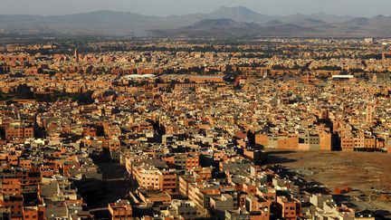 Vue aérienne de la ville de Marrakech
 (DOELAN Yann / hemis.fr / Hemis)