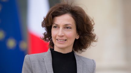 La ministre de la Culture Audrey Azoulay dans la cour de l'Elysée le 27 avril 2016
 (CITIZENSIDE / YANN BOHAC / AFP)