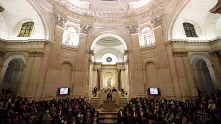 &nbsp; (Les membres de l'Académie française sont les garants de notre langue. Ici, sous la coupole le 26 nov 2013 © SIPA PRESS)