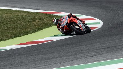 Jorge Lorenzo (Ducati) sur ses terres (FILIPPO MONTEFORTE / AFP)