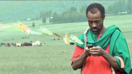 Encaisser et dépenser son argent, c'est possible de n'importe où en Ethiopie, grâce à son téléphone portable. (M-Birr)